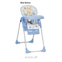 Стульчик и стол для кормления Bertoni Oliver Blue Bunny